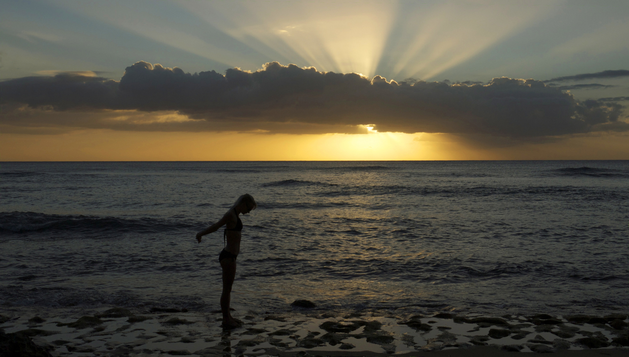 Amy + Sunset + Rincon, Puerto Rico
